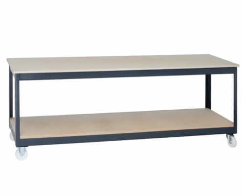 Mobiler Montagetisch oder Werkstattwagen "Werkstatt-Walter" 250 cm x 80 cm