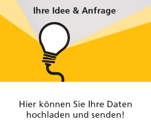 Anfrageformular für Ihre Daten zum Hochladen