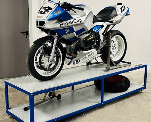 Werkstatt-Walter als Sonderanfertigung für Motorräder