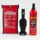 Brandschutz-Set für Camper mit Löschdecke und Feuerlöscher mit Wandhalterung