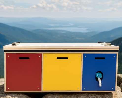 Mobiles Küchen- und Schlafmodul für Camper