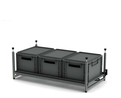 Unterflurauszug Boxenbreite 40 cm