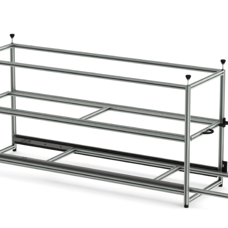 Heckauszug Boxenbreite 30 cm mit 2-Etagen